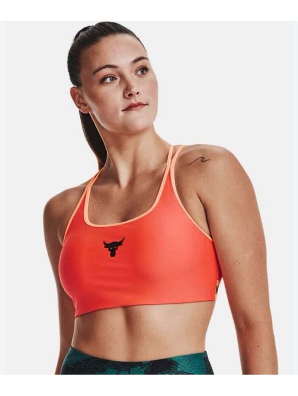 Under armour Women's Project Rock Crossback Family Sports Bra